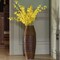 Uniquewise Antique Cylinder Style Floor Vase For Entryway or Living Room, Bamboo Rope, Brown 26" Tall QI004083 - alternate 6